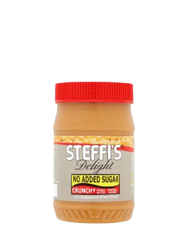 STEFFIS CRUNCHY PEANUT BUTTER NAS 453GM