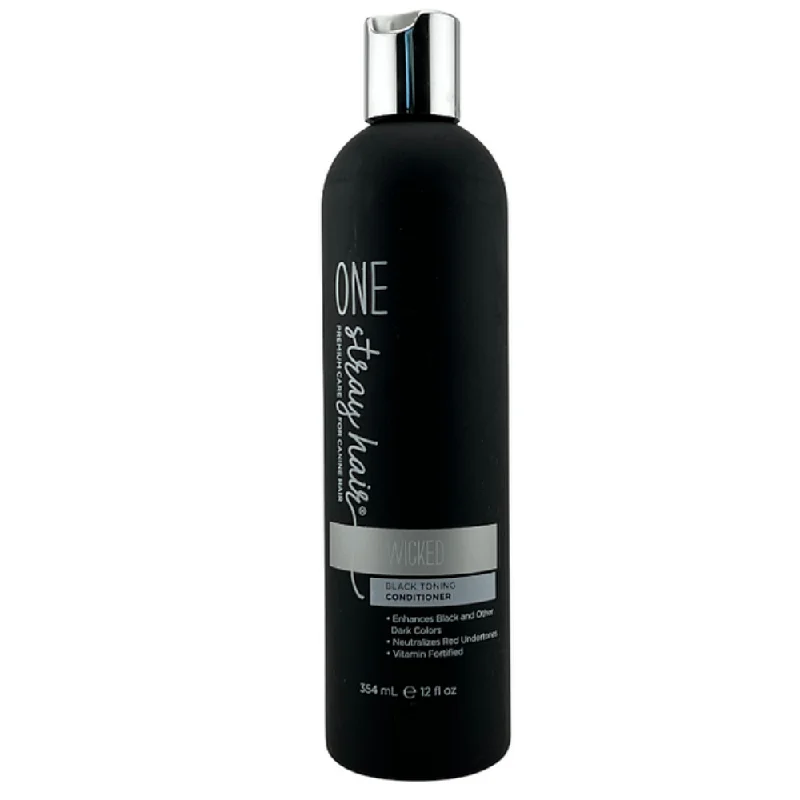 One Stray Hair Wicked Black Toning Conditioner For Dogs