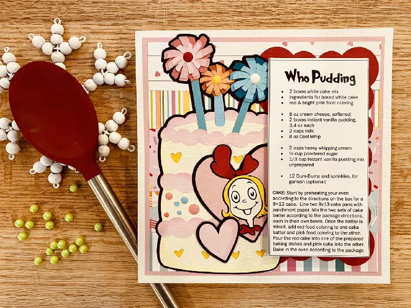 8x8 Recipe: Who Pudding