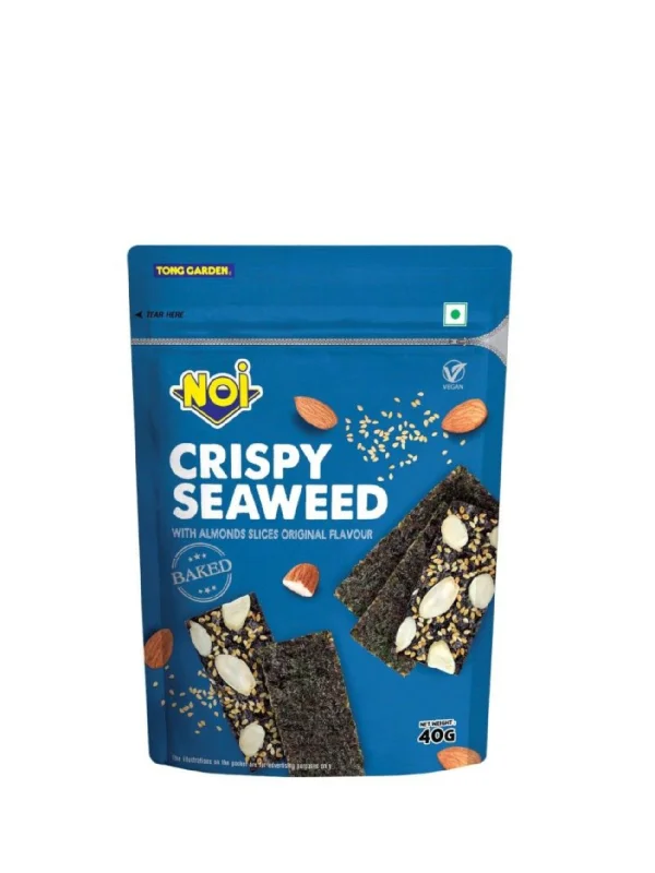 NOI SEAWEED WITH ALMOND SLICE ORI 40GM