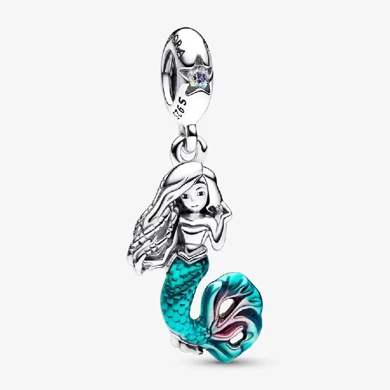 PANDORA : Disney The Little Mermaid Ariel Dangle Charm