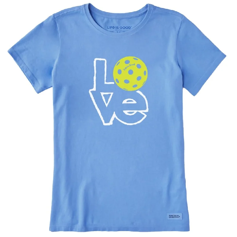 Life Is Good : Women's Love Pickleball Short Sleeve Tee