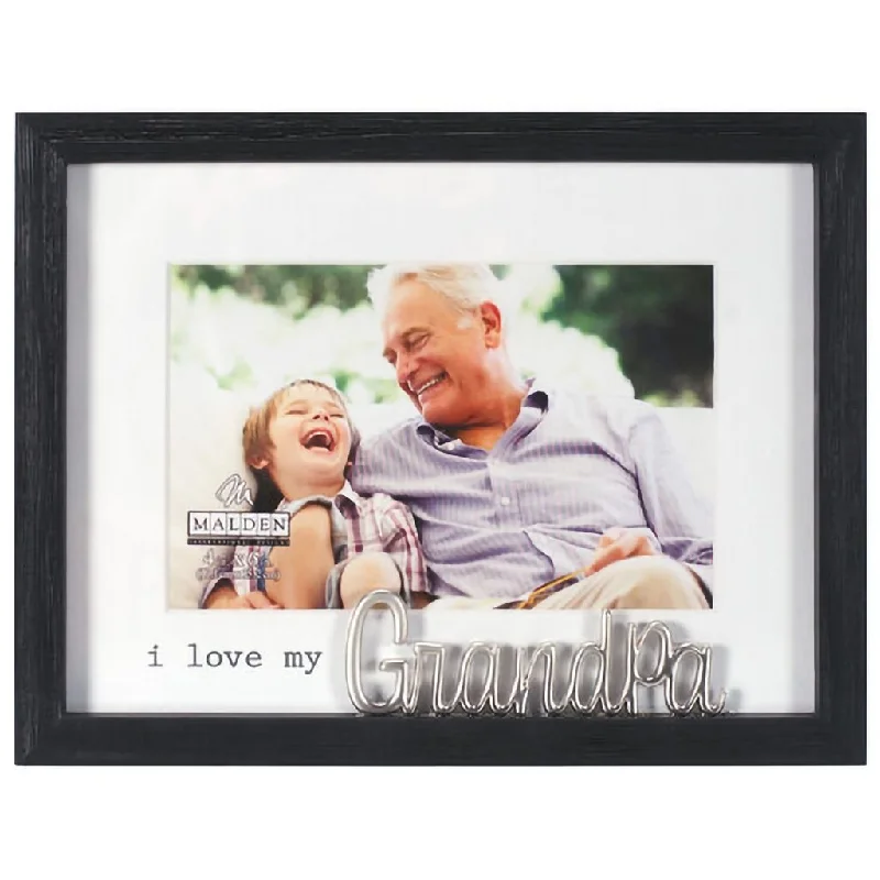 Malden : 4X6 I Love My Grandpa Cursive