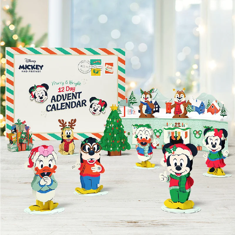 Disney's Mickey and Friends Merry and Bright 12 Day Holiday Advent Calendar