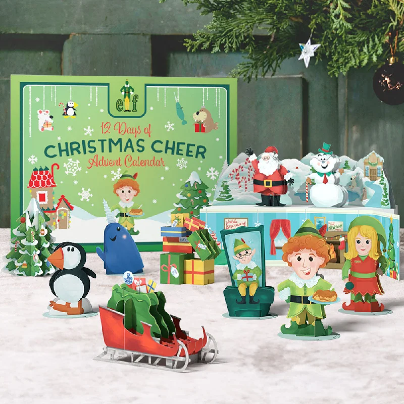 Elf 12 Days of Christmas Cheer Advent Calendar