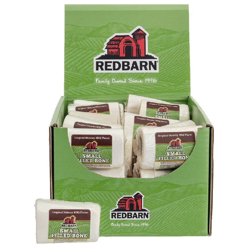 Redbarn Small Hickory BQQ Filled Bone For Dogs