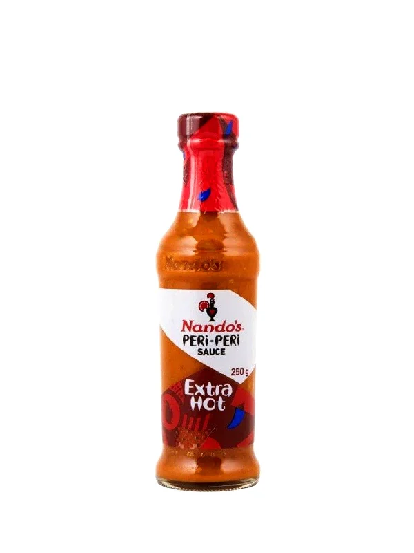 NANDOS EXTRA HOT PERI-PERI SAUCE 250GM