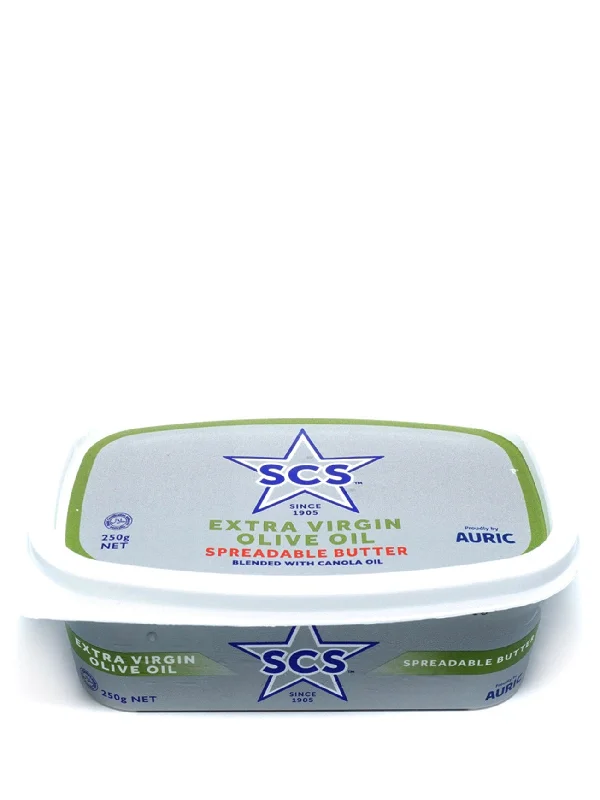 SCS SPREADABLE BUTTER OLIVE 250G