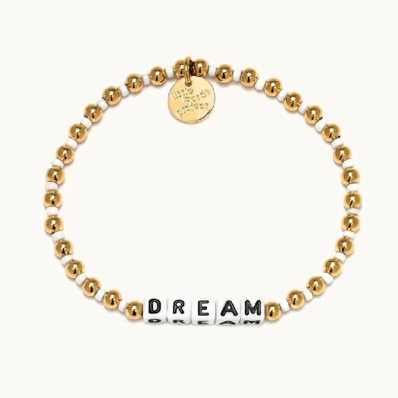 Little Words Project : Dream- Waterproof Gold Bracelet - S/M