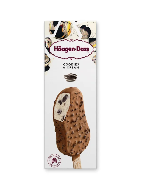 HAAGEN-DAZS COOKIES & CREAM 80ML