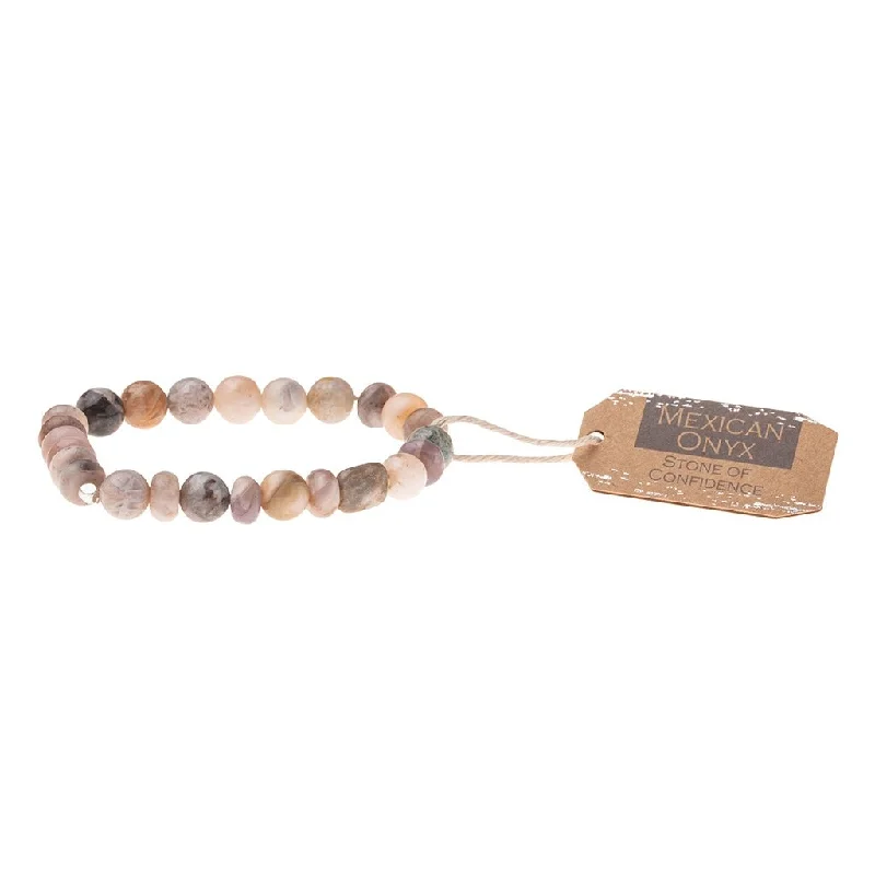 Scout Curated Wears : Mexican Onyx Stone Bracelet - Stone of Confidence