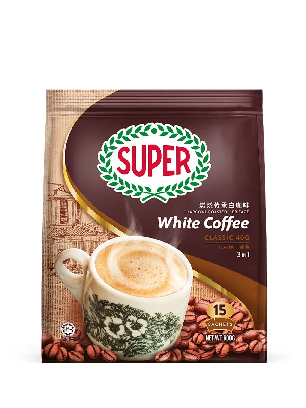 SUPER WHITE COFFEE CLASSIC 15X35G