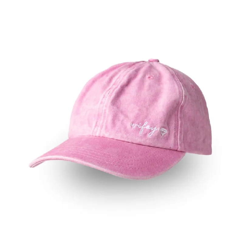 DM Merchandising : Pacific Brim Wifey Classic Hat in Pink