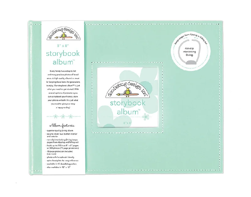 8x8 Doodlebug Album: Mint