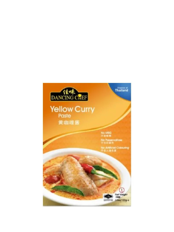 DANCING CHEF YELLOW CURRY PASTE 100GM