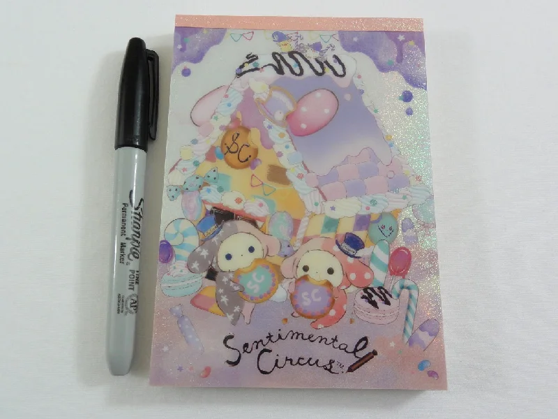 Cute Kawaii San-X Sentimental Circus Hansel and Gretel 4 x 6 Inch Notepad / Memo Pad - Stationery Designer Paper Collection