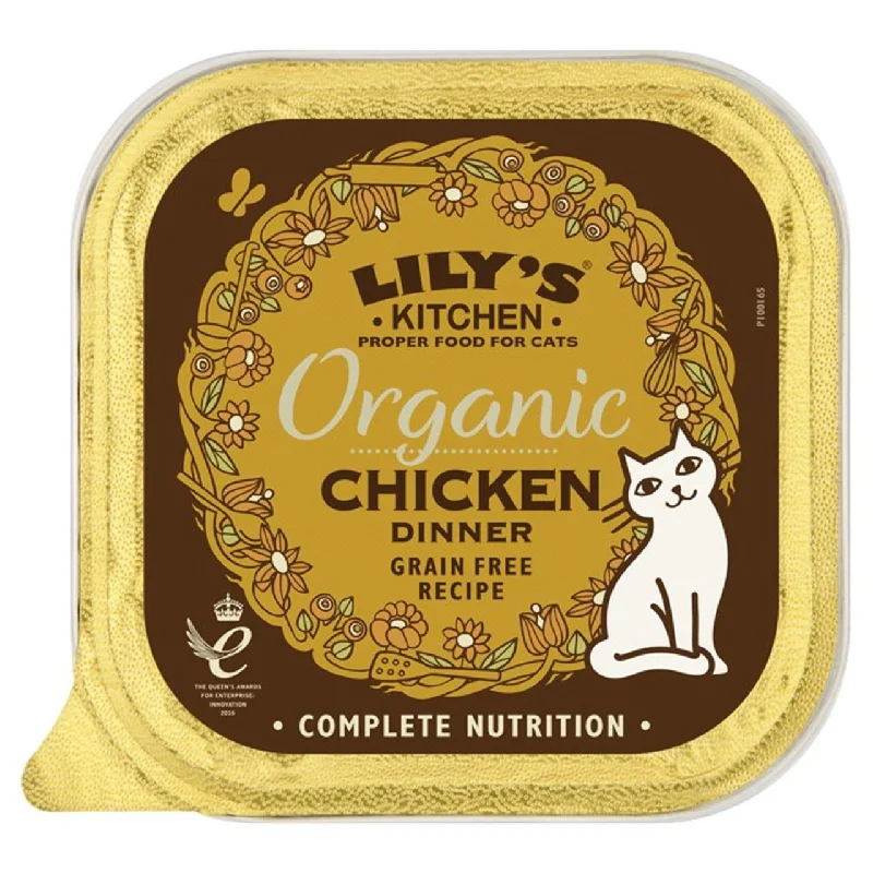 Cat FoodLily's Kitchen Organic Chicken Dinner for Cats 85g