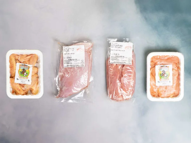 WHITE MEAT CHICKEN AND TURKEY PART PACK