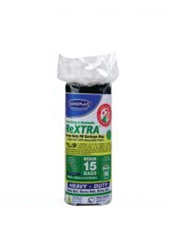 SEKOPLAS LDPE HD GARBAGE BAG ROLL-M 15'S