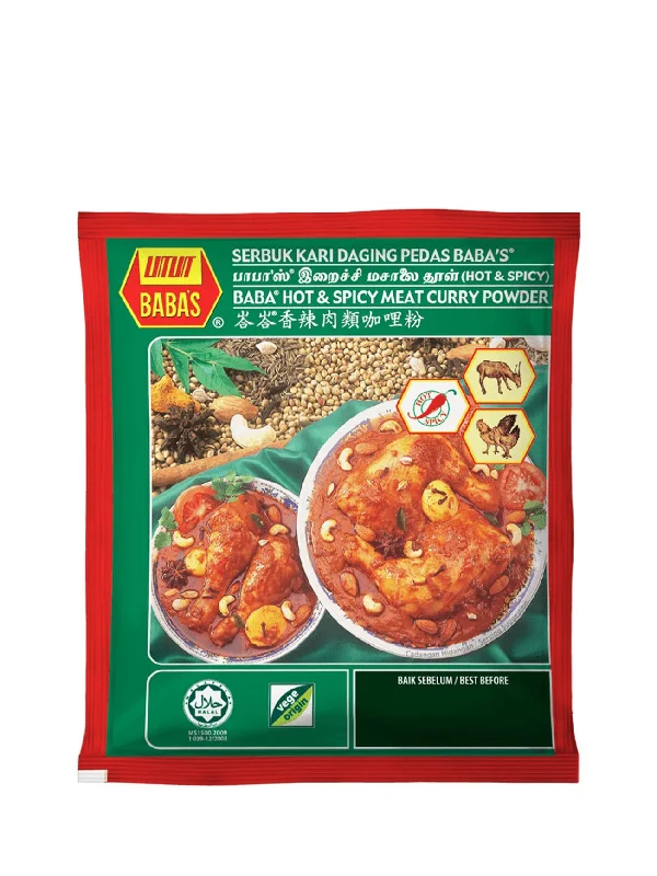 BABAS KARI AYAM/DAGING PEDAS 250G