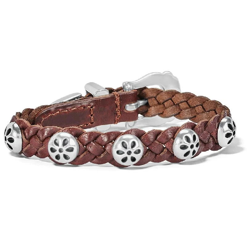 Brighton : Daisy Bandit Bracelet in Brown