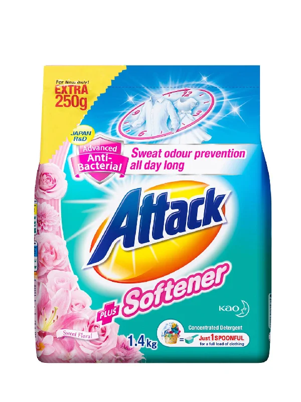 ATTACK PWDR PLUS SOFTENER 1.4KG