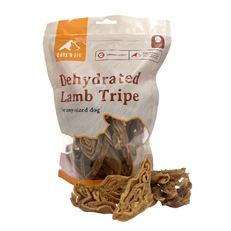 BarkNBig USA Lamb Tripe Treat For Dogs, 10oz