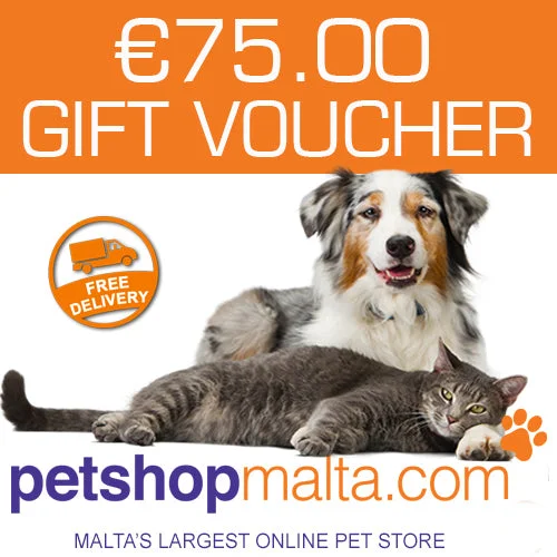 - Hypoallergenic dog foodGift e-Voucher - €75.00