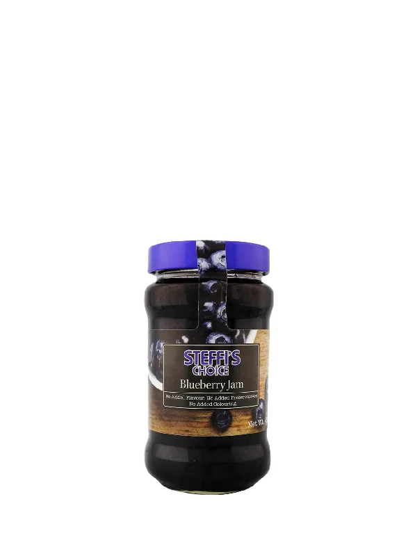 STEFFI'S CHOICE BLUEBERRY JAM 340GM