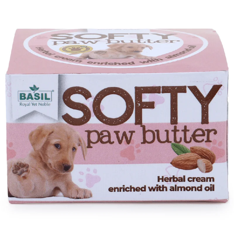 4. **Cat comb to remove hair balls**Basil Almond Softy Paw Butter for Dogs