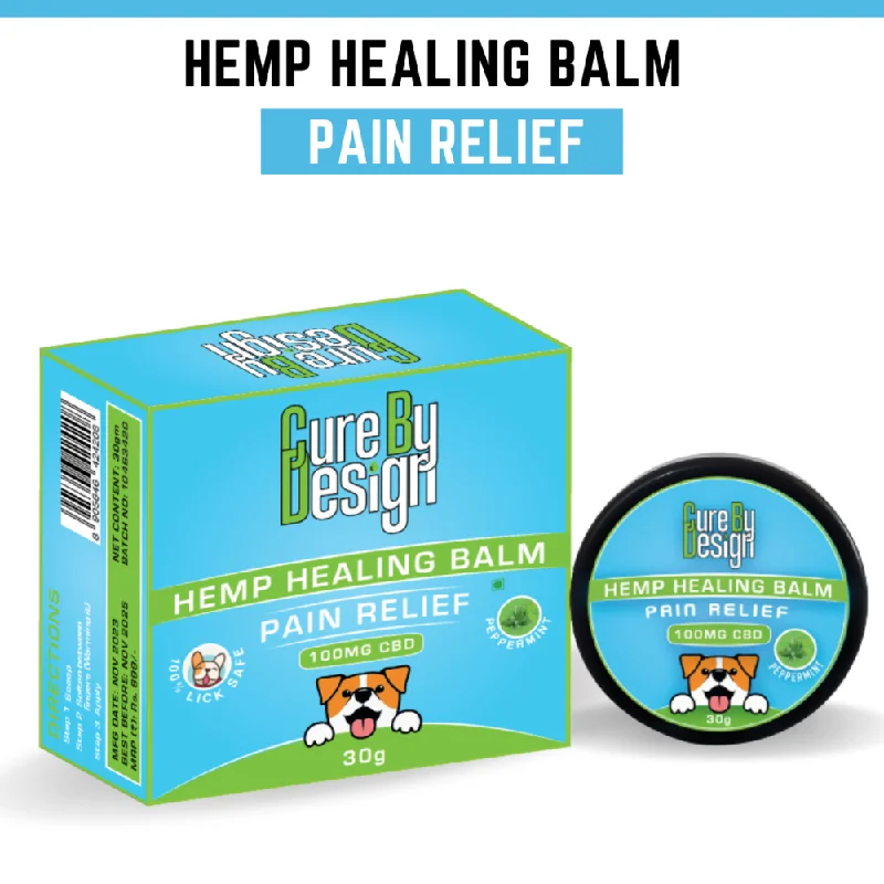 1. **Cat scratching board corrugated paper**Cure By Design 100mg CBD Pain Relief Hemp Healing Balm for Dogs and Cats