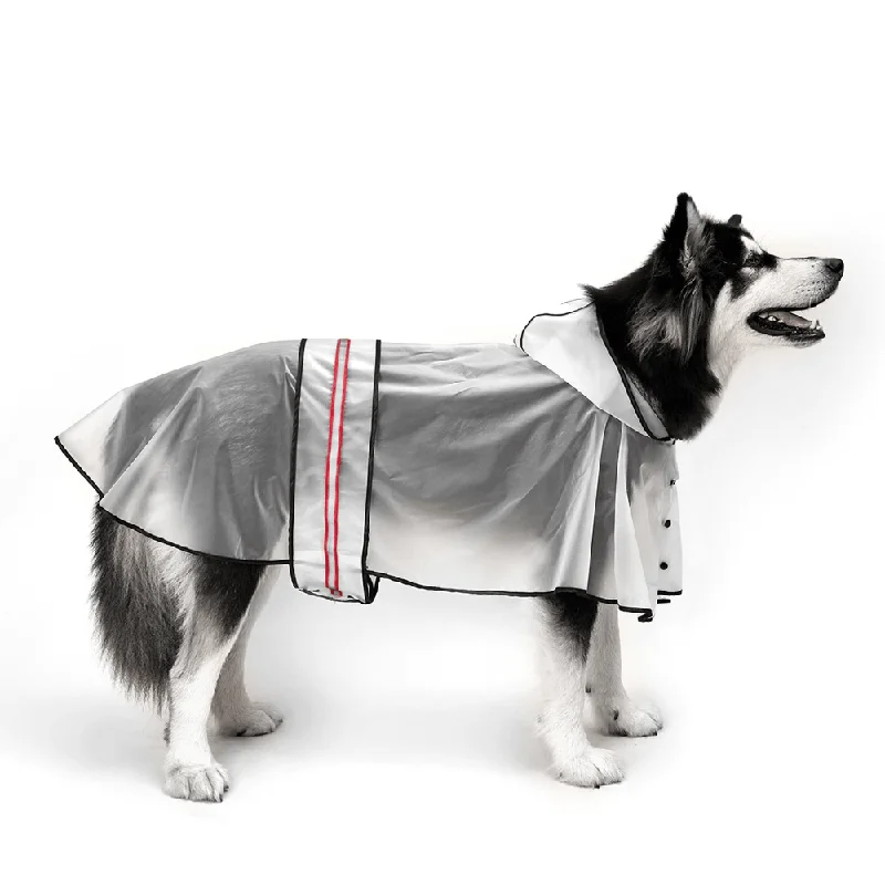 6. **Pet mattress is waterproof and washable**Fofos Reflective Raincoat for Dogs