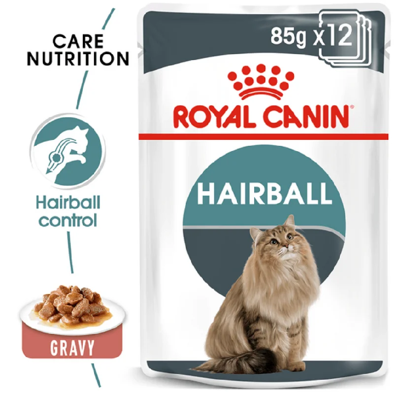 5. **Cat nail clippers safety model**Royal Canin Gravy Hairball Care Adult Gravy Cat Wet Food